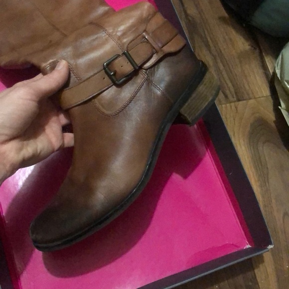 Vinca Camuto Western Brown Boots - Picture 4 of 6